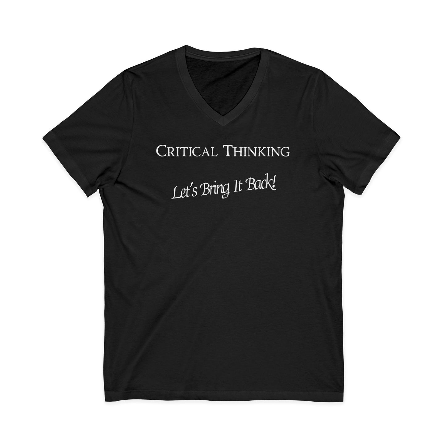 Critical Thinking, V-Neck